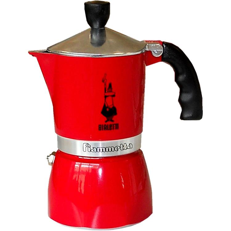 Caffettiera Moka Fiammetta Rossa 1 Tazza