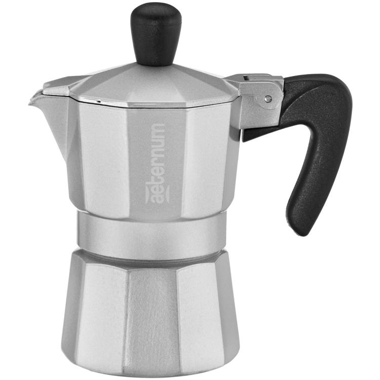 Caffettiera 1 Tazza Aeternum Allegra Silver