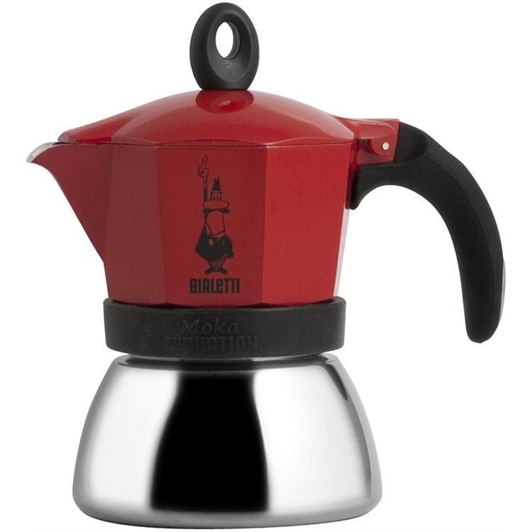Moka Rossa per induzione 6 tazze