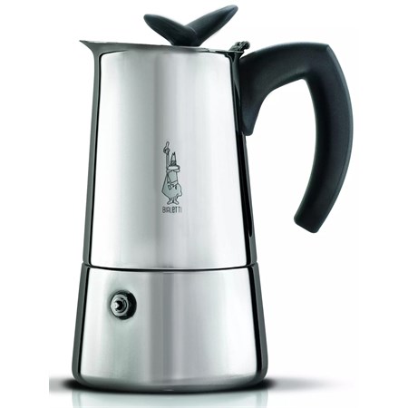 caffettiera musa satinata tazze 2