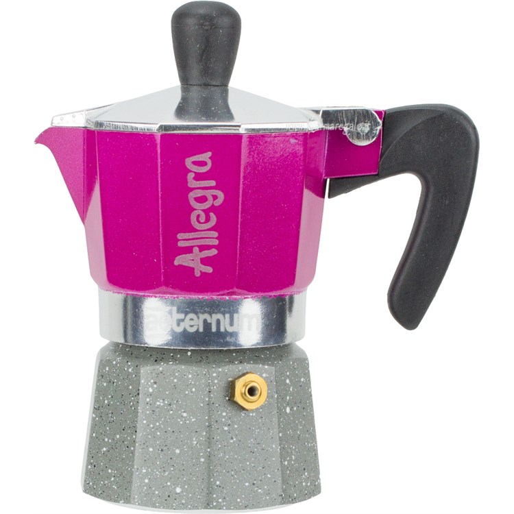 Caffettiera Allegra Petravera Fucsia 3 Tazze Con Difetti Estetici