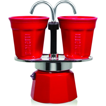 set mini express rosso con bicchierini