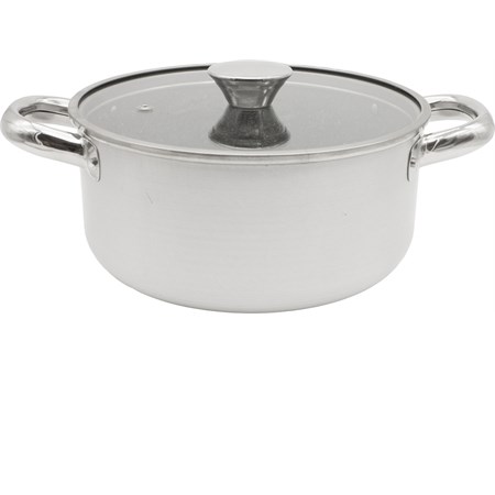 casseruola con coperchio cm 24