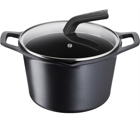 pentola con coperchio aroma cm 22