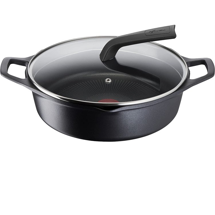 Casseruola Bassa Con Coperchio Aroma Cm 28