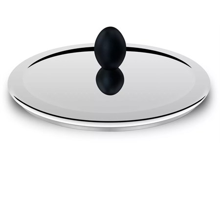 coperchio per pentola pressione in acciaio inox cm 22