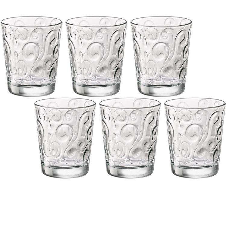 Set 6 Bicchieri Naos Trasparenti