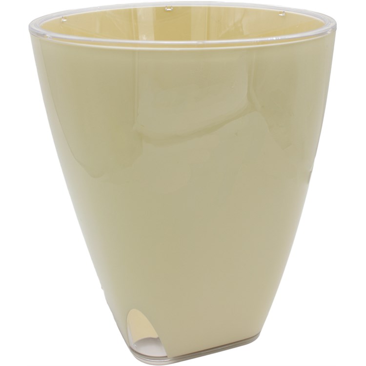 Vaso Beige Autoirrigante