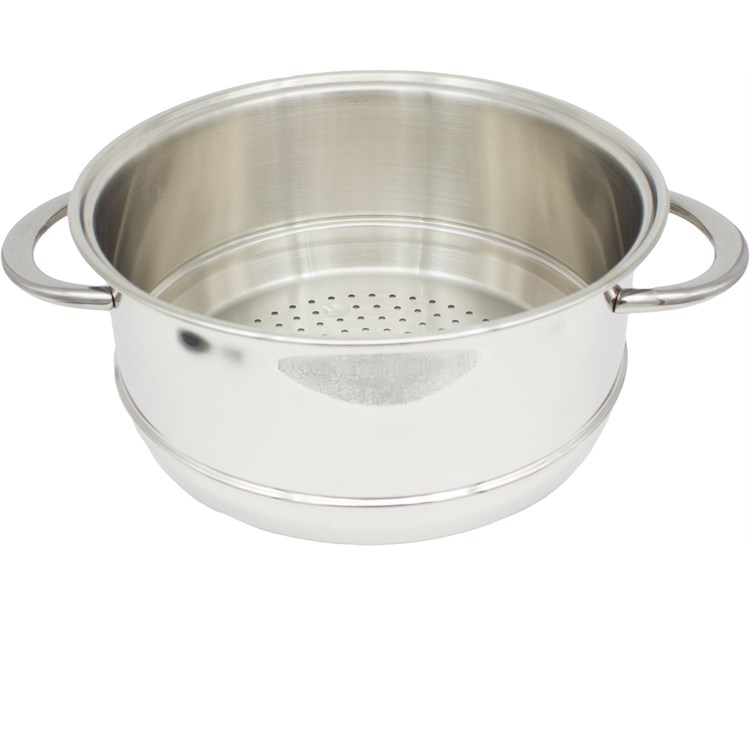 Colapasta Cuocivapore Acciaio  Inox 18/10 Made in Italy