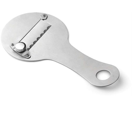 tagliacioccolato e tagliatartufo in acciaio inox