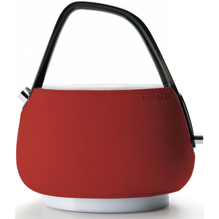 Jacqueline Bollitore Pelle Rosso