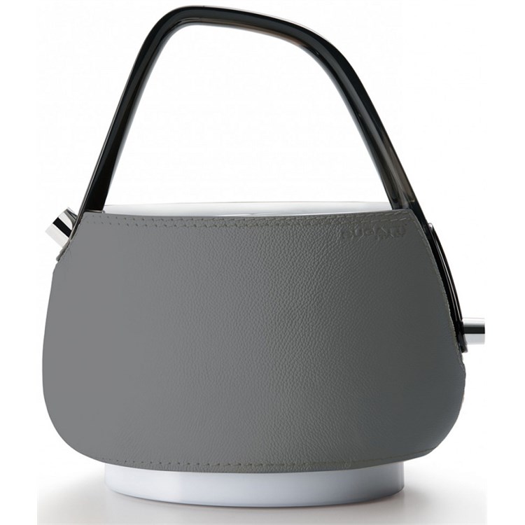 Jacqueline Bollitore Pelle Grigio