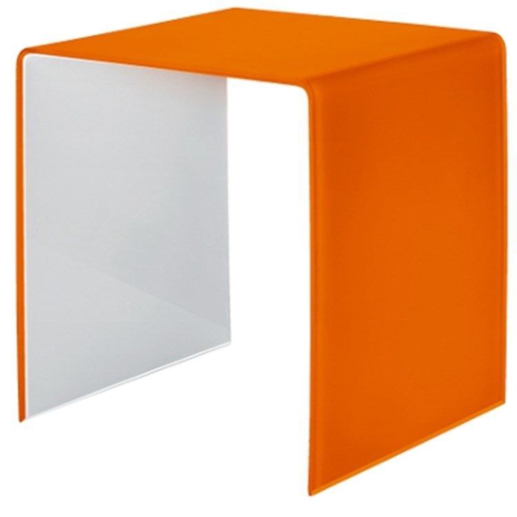 Tavolino Grande Bicolore Arancio