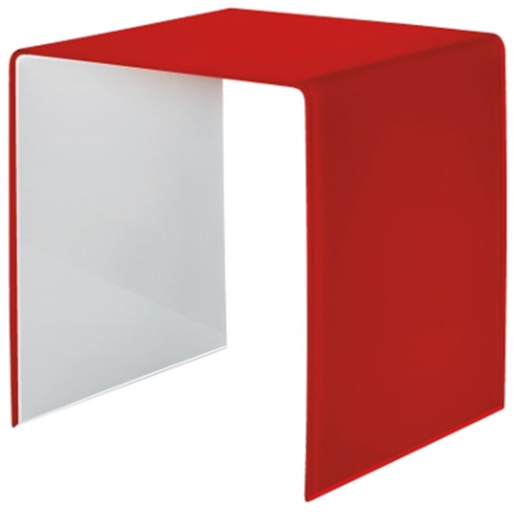 Tavolino Grande Bicolore Rosso