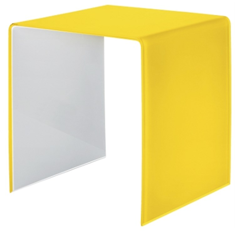 Tavolino Grande Bicolore Giallo