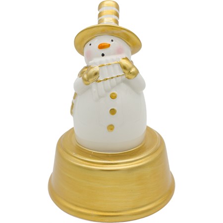 carillon pupazzo di neve con flauto