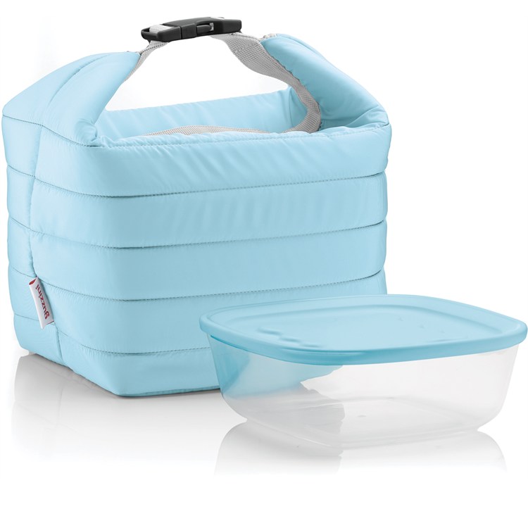 Borsa termica Handy Azzurro con contenitore