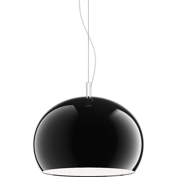 Lampada Sospensione Zurigo Nero cm 40