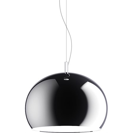 lampada sospensione zurigo metallizato nero
