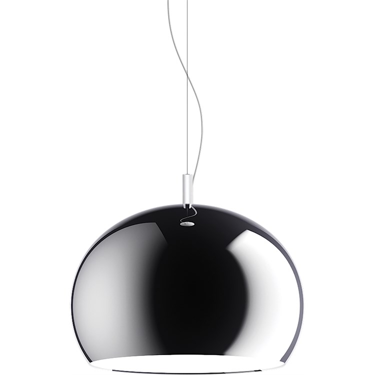Lampada Sospensione Zurigo Metallizato Nero