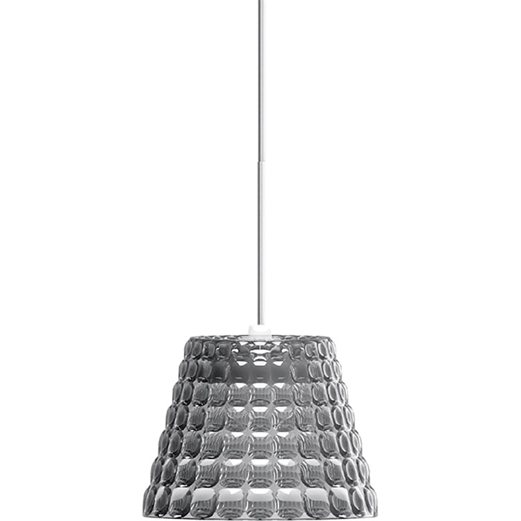 Lampada Sospensione Piccola Tiffany Grigio