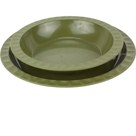 posto tavola trippy verde gio style