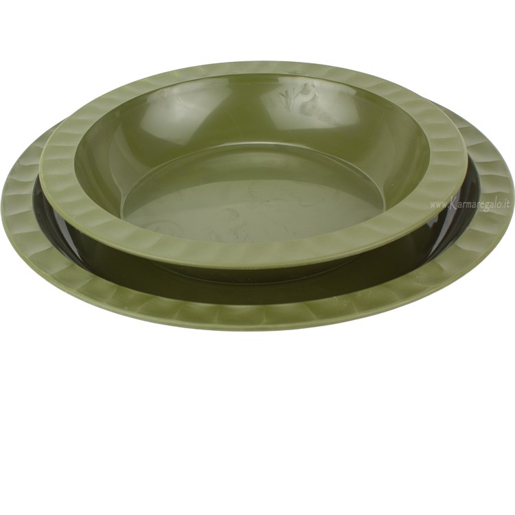 Posto tavola Trippy verde