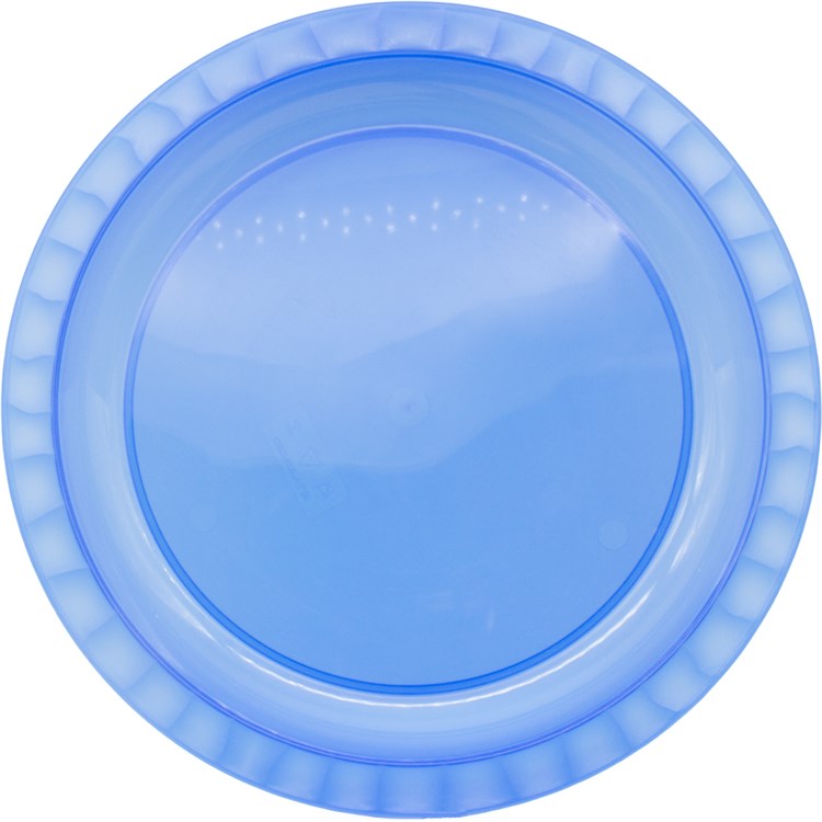 Piatto Piano Trippy Azzurro
