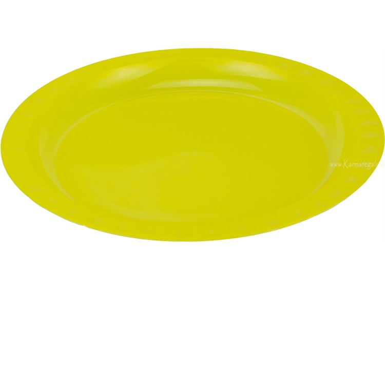 Piatto piano Trippy giallo