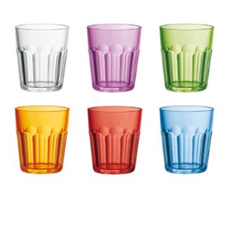 Set 6 Bicchieri Bibita Assortiti Happy Hour