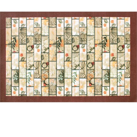 tappeto in vinile 54 x 140 cm listarelli