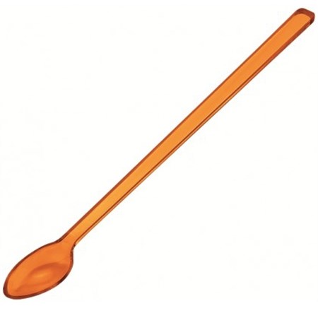 set 6 cucchiaini cocktail arancio guzzini