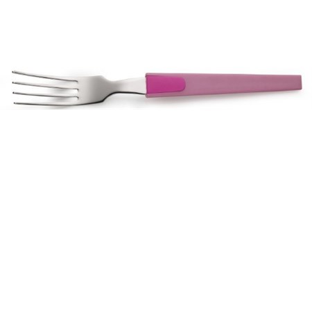 servizio 24 posate 2 dames bicolore fucsia pintinox