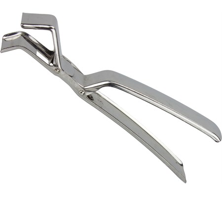 pinza per teglia in acciaio