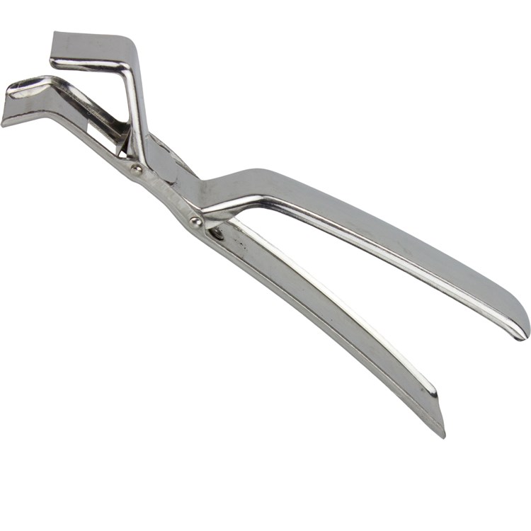 Pinza per teglia in acciaio