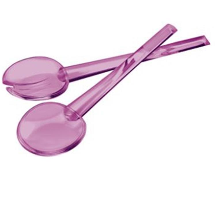 Coppia Posate Insalata Glicine Happy Hour