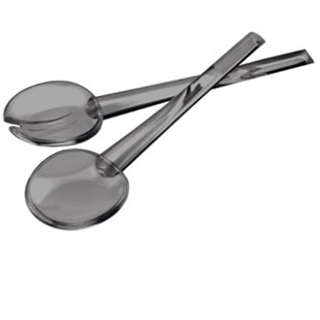 coppia posate insalata grigio happy hour guzzini