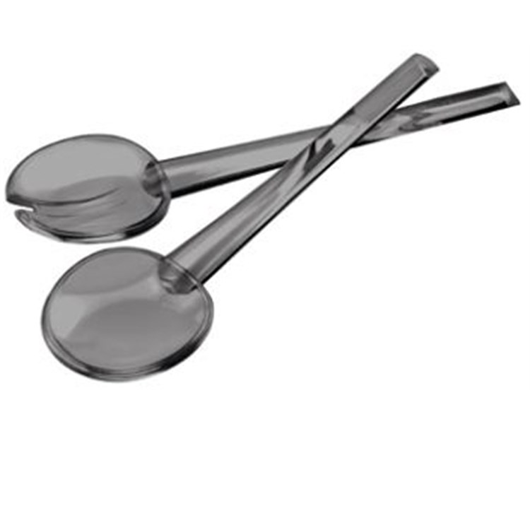 Coppia Posate Insalata Grigio Happy Hour