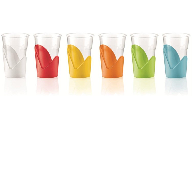 Set 6 reggibicchieri multicolor Guzzini