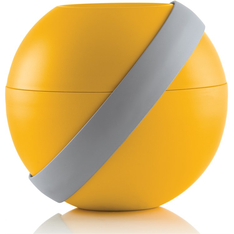 Salad Lunch Box Refrigerata Giallo e Grigio