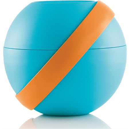 salad lunch box refrigerata azzurro e arancio