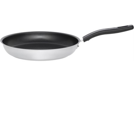 padella per friggere in acciaio lucido antaderente cm 28