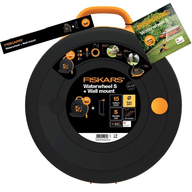 Kit Avvolgitubo con 15 Mt di Tubo S e Supporto Parete