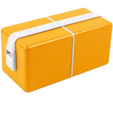 porta pranzo lunch box o eat arancio