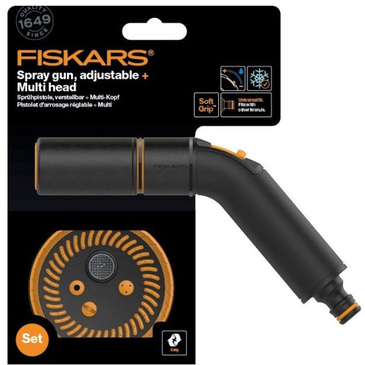 Pistola Per Irrigazione Flusso Regolabile Più Testa Con 5 Getti