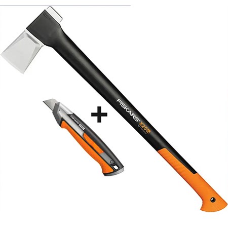 pacchetto promo ascia da spacco x25 con cutter multiuso