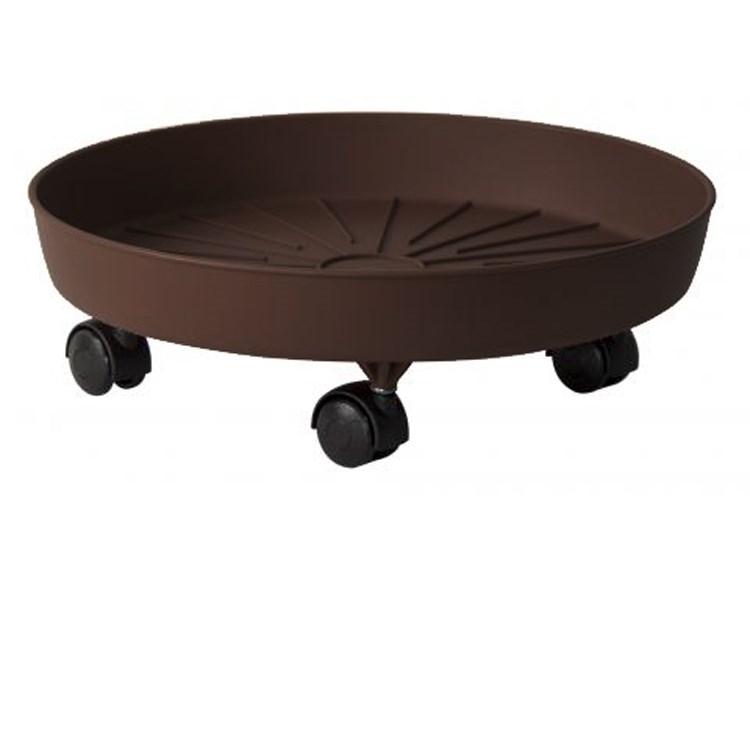 Sottovaso Con Ruote Montate Tortora cm 25
