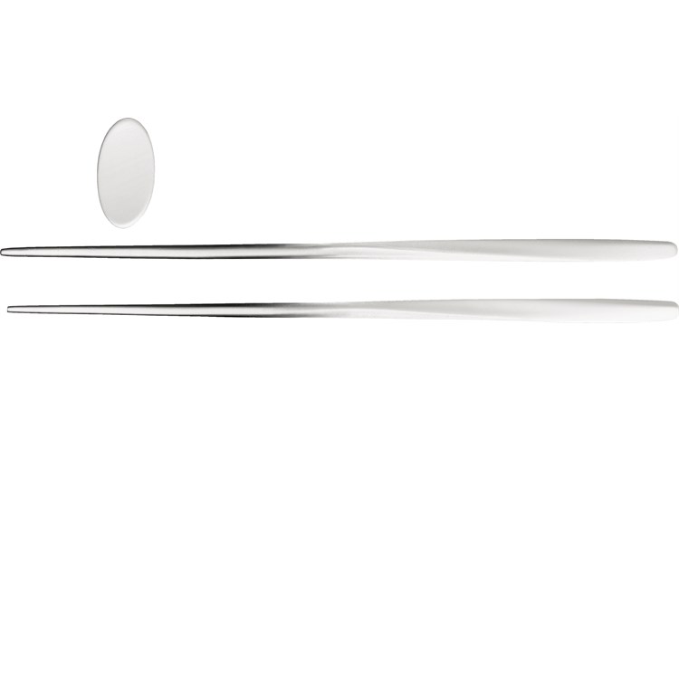 Set 2 coppie di bacchette con supporto Bianco