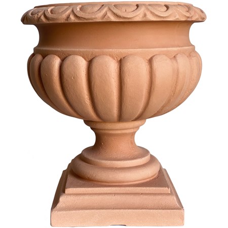 fioriera etrusca terra di siena cm 50