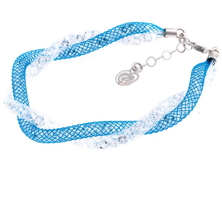 Bracciale Infinito Azzurro